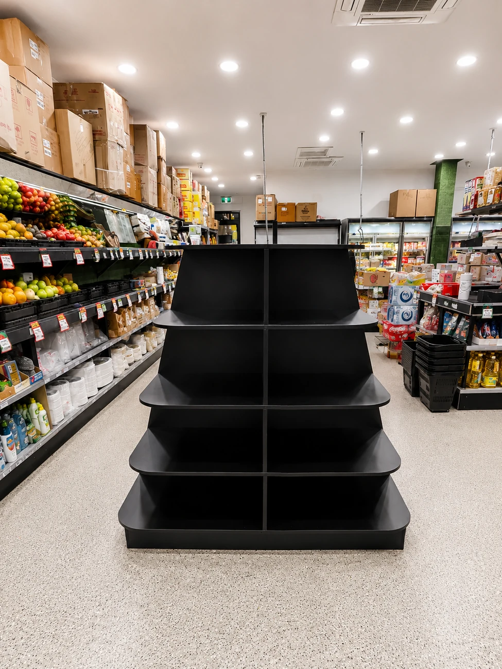 Retail display shelving project